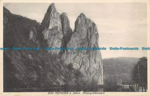 R086423 Bad Münster a. Stein. Rheingrafenstein. Willy Zumsteg