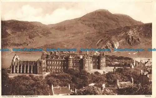 R085510 Holyrood Palace. Edinburgh. Photochrom