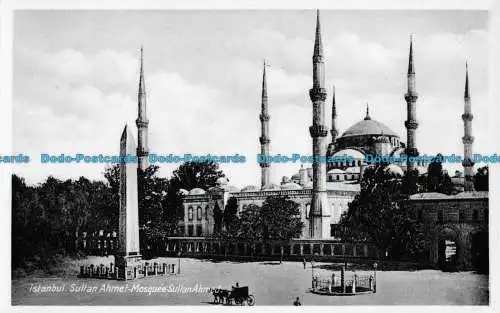 R085540 Istanbul. Sultan Ahmet. Moschee Sultan Ahmed. I.M.A