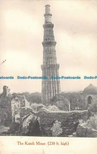 R085546 Das Kutab Minar. Senior. 1905