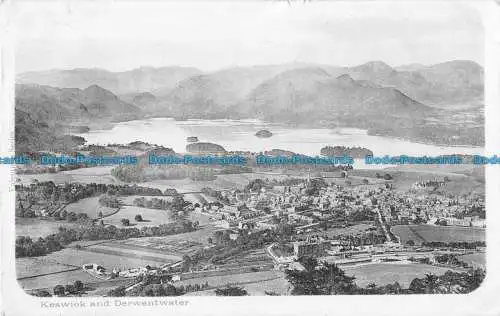 R086021 Keswick und Derwentwater. 1904