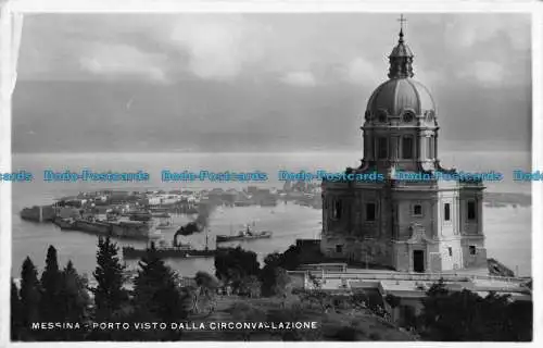 R087202 Messina. Hafen von der Umgehungsstraße aus gesehen. Nein. 11. Fotocelere