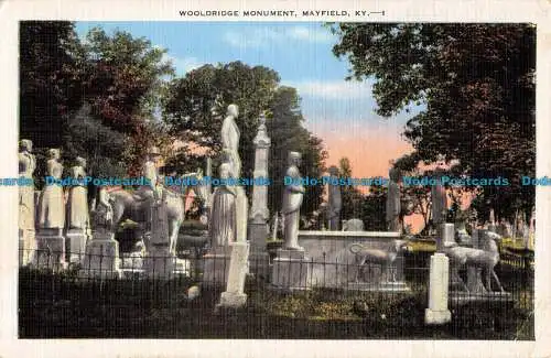 R085577 Wooldridge Monument. Mayfield. E.C. Kropp