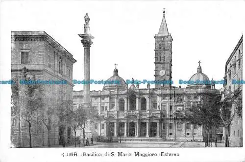 R087211 Rom. Basilika S. Maria Maggiore. Außen