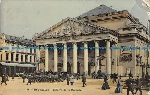 R085609 Brüssel. Münztheater. Großer Basar Anspach