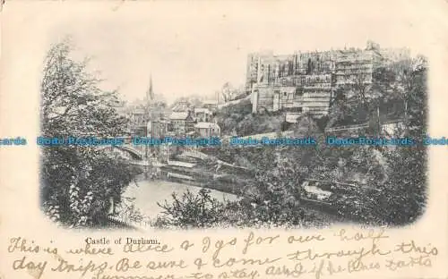 R086591 Durham Castle. 1904