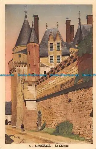 R087247 Langeais. Das Schloss. Harmignies