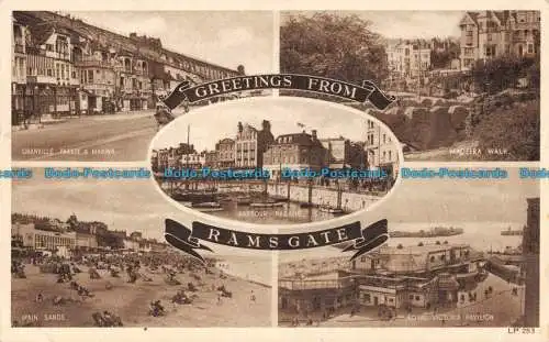 R085635 Ramsgate. A.H. und S. Paragon Serie. 1948. Multi View