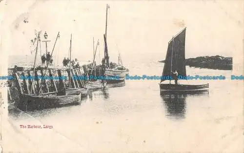 R086113 Der Hafen. Groß. 1904