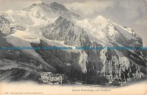 R086623 Kleine Scheidegg und Jungfrau. Gabler