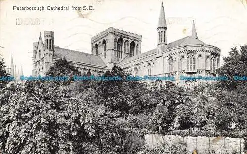 R086123 Peterborough Kathedrale aus S.E. 1916