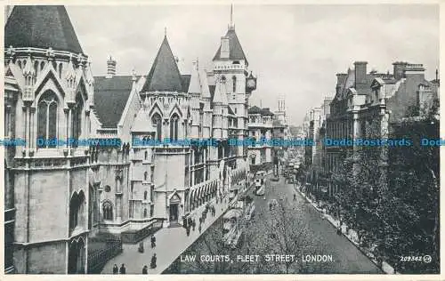 R085662 Gerichte. Fleet Street. London. Valentinstag. Silber. Nr. 209362