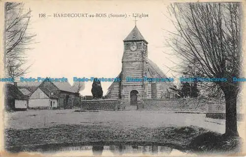 R087318 Hardecourt au Bois. Summe. LEglise