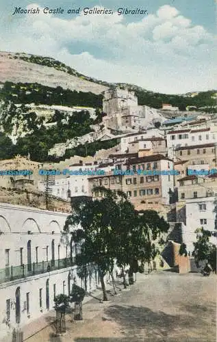 R087327 Maurische Burg und Galerien. Gibraltar. Benzaquen