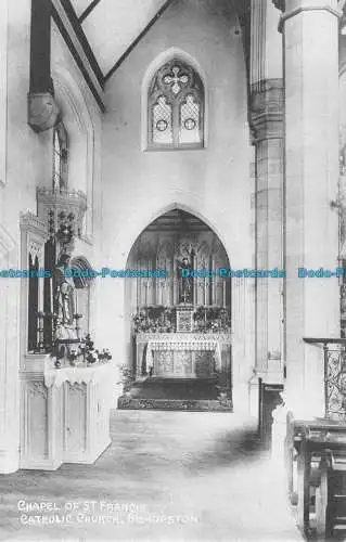 R086700 Kapelle St. France. Katholische Kirche. Bishopston. Kunstdrucker. 1910