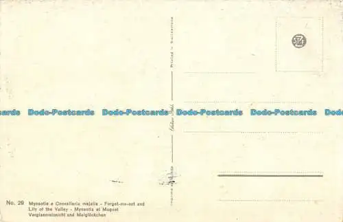 R087387 Nr. 29. Lilie des Tals. Stehli