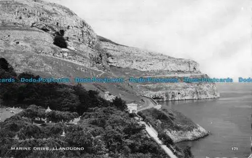 R087954 Marine Drive. Llandudno. 1967