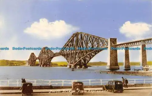 R087405 Forth Bridge. Von Esplanade. M. und L. National Series. 1961