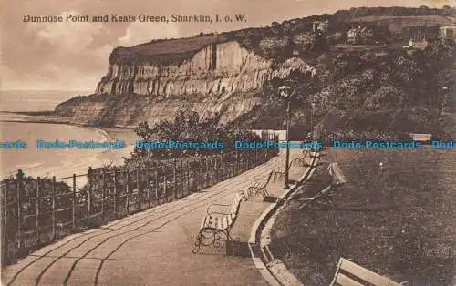 R086288 Dunnose Point und Keats Green. Shanklin. I.O.W