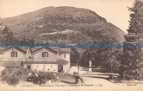 R088014 Luchon. Thermalbad und Berg von Cazaril. LL. Ausgewählt. Abgabe