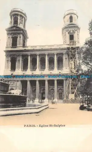 R086322 Paris. Kirche St. Sulpice