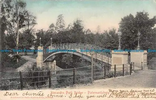 R088076 Alexandra Parkbrücke. Pietermaritzburg. Sallo Epstein