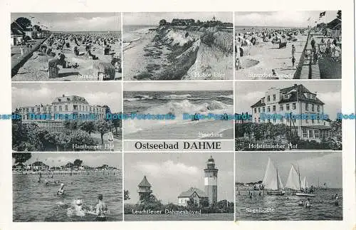 R088118 Ostseebad Dahme. Multi-View. Ferd Lagerbauer. 1956