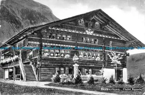 R087559 Bernerhaus. Berner Chalet. Photoglob Wehrli