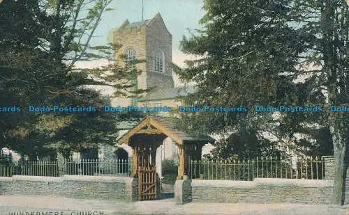 R087618 Windermere Kirche. A. Pettitt. 1906