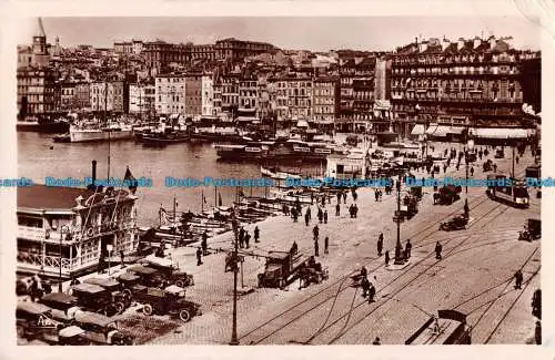 R088185 Marseille. Der Kai der Belgier. RP. C.A.P. 1931