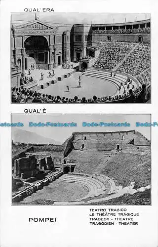 R088195 Pompeji. Tragödiestheater. R. und C. Multi View