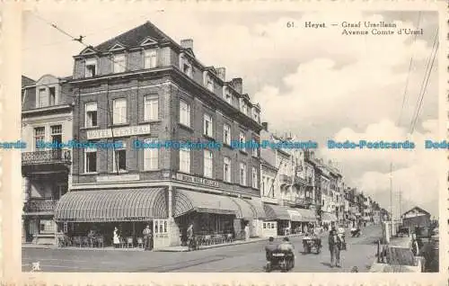 R087628 Heyst. Graaf Ursellaan. Avenue Comte dUrsel. L. Verstraete