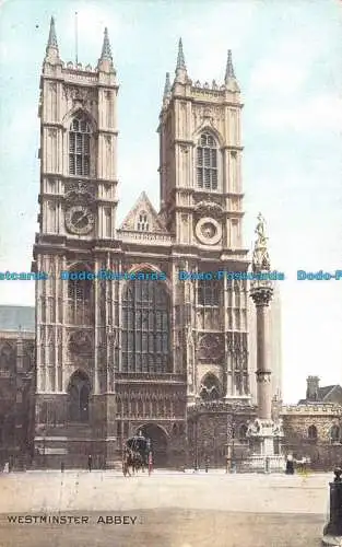 R088201 Westminster Abbey. E.B. Horwood. 1906