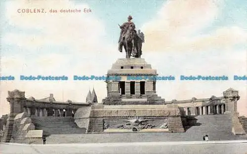 R087640 Koblenz das deutsche Eck. Dr. Trenkler