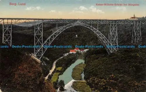 R087647 Berg. Land. Kaiser Wilhelm Brucke bei Mungsten