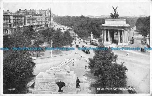 R087030 Hyde Park Ecke. London. Valentinstag. Silber. 1939