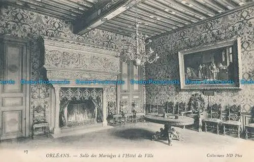 R088688 Orleans. Hochzeitssaal im Rathaus. ND. Nr. 17