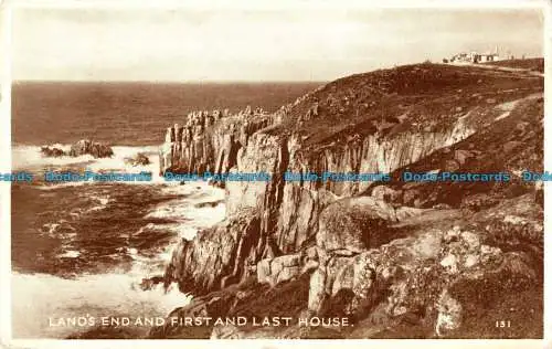 R088286 Lands End and First und Las House. M.H.T. James. 1952