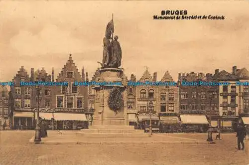 R088715 Brügge. Denkmal von Breydei und Coninck. Bill Hopkins Kollektion. London