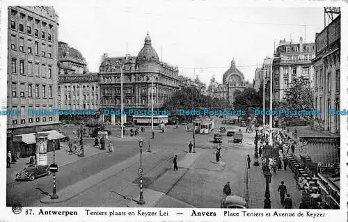 R087725 Antwerpen. Place Teniers und Avenue de Keyzer. Albert. A. Dohmen