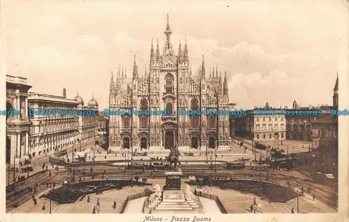 R087742 Mailand. Piazza Duomo