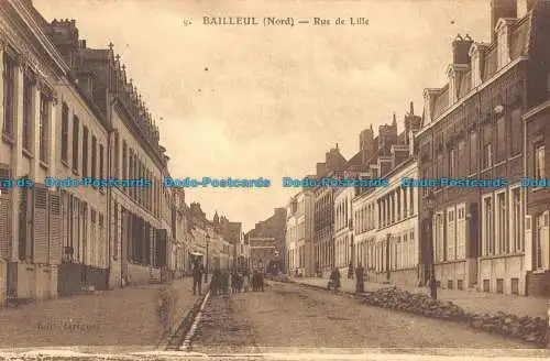 R087788 Voilleul. Norden. Rue de Lille. Grignet. Imp. E. Le Deley