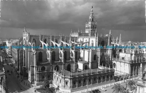 R087793 Sevilla. Kathedrale und Giralda. Zaragoza