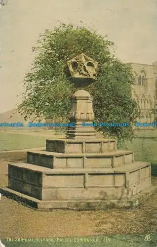 R088799 Die Sonnenuhr. Holyrood Palace. Edinburgh. Francis Caird Inglis