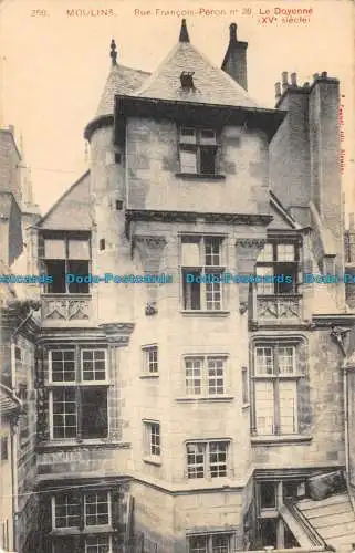 R088391 Mühlen. Rue Francois Peron Nr. 26. Die Dekanin