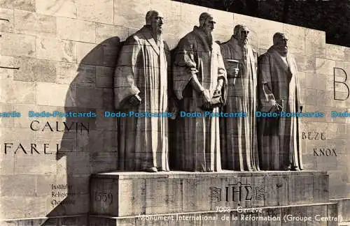 R087861 Genf. Internationales Denkmal der Reformation. Zentrale Gruppe. Jaeger