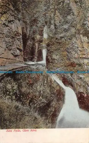 R087931 Alva Falls. Glen Alva. G.W. W. 1904