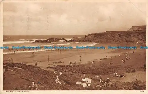 R088503 Crooklets Beach. Bude. 1948