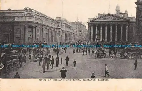 R088508 Bank of England und Royal Exchange. London