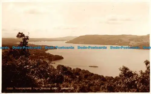 R088939 15850. Windermere von Jenkins Crag. Richter